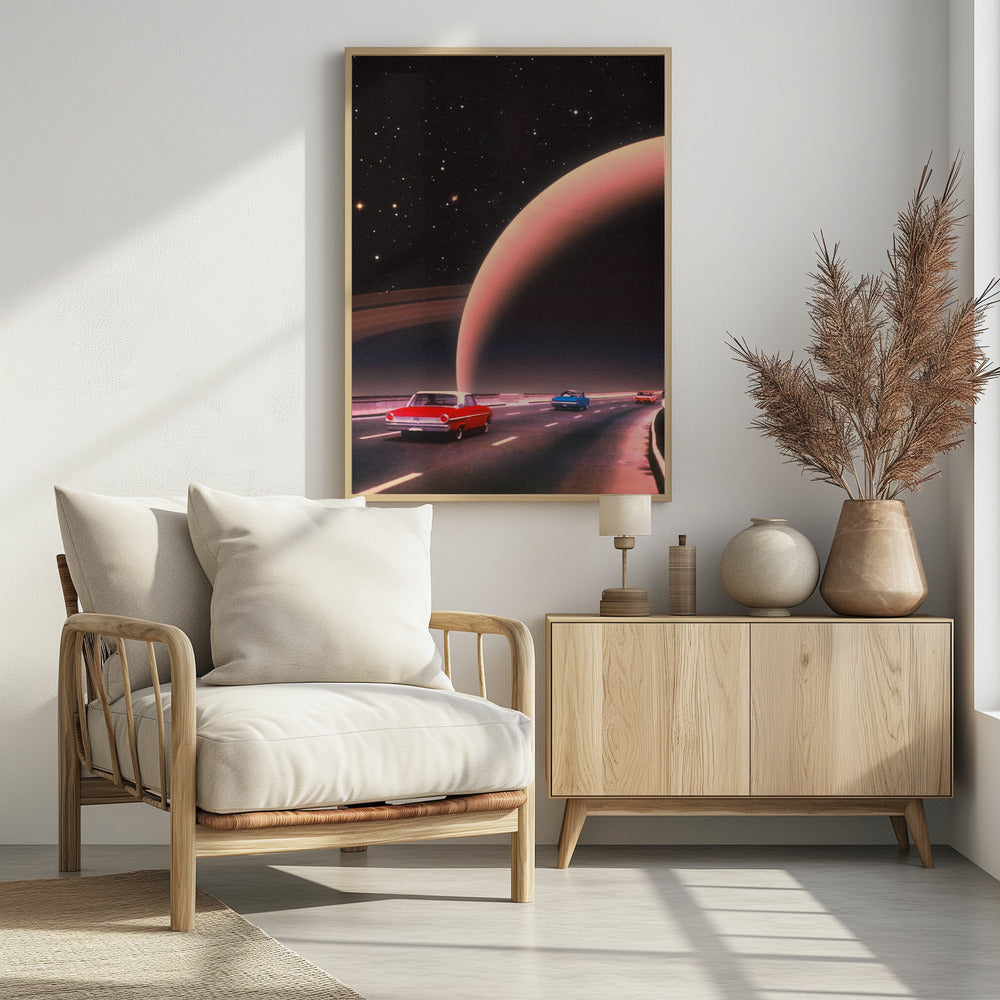 Saturn Verkehr | Poster