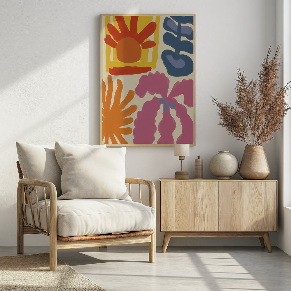 Vibrant Shapes | Poster