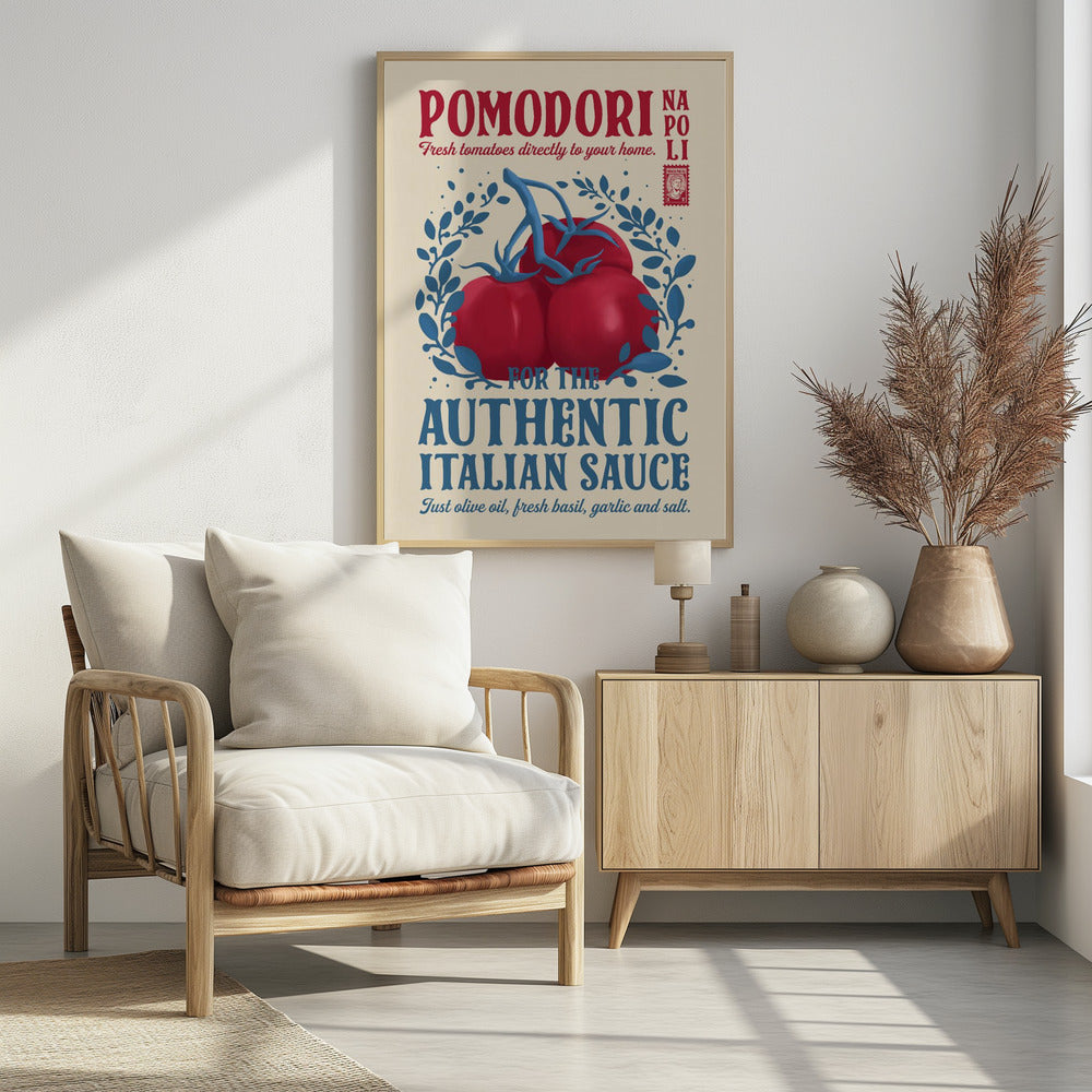 Pomodori Küchendruck | Poster
