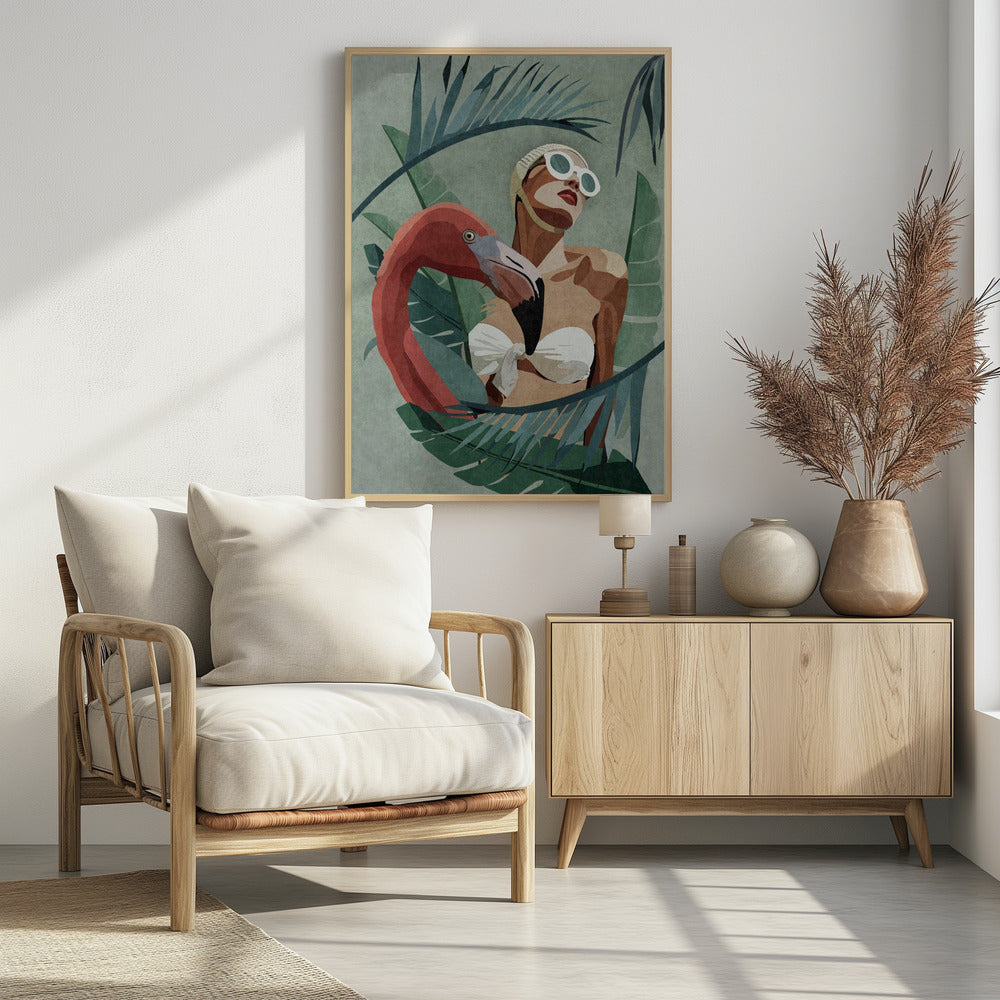 Tropische Eleganz | Poster