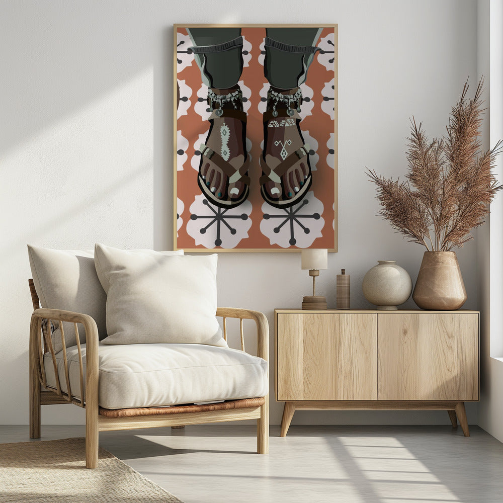 Gemusterte Schritte | Poster