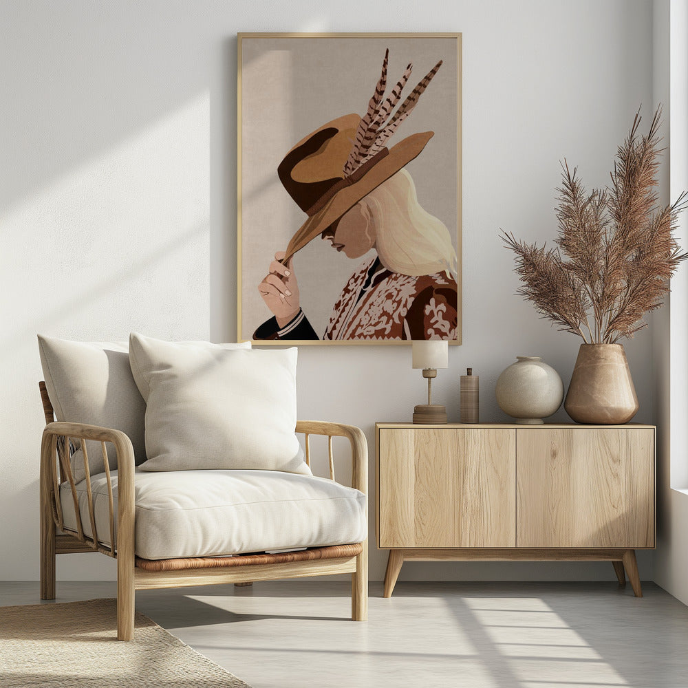 Gefiederte Eleganz | Poster