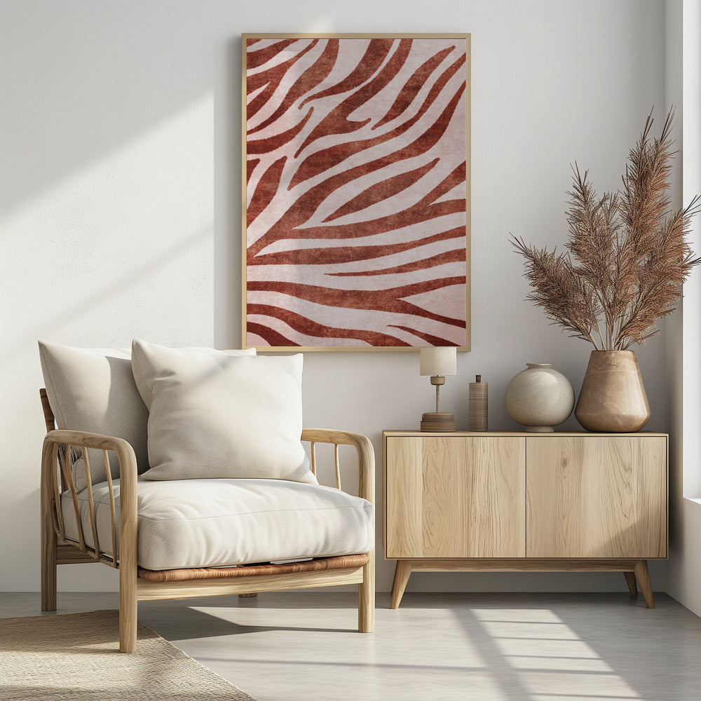 Gestreifte Eleganz | Poster