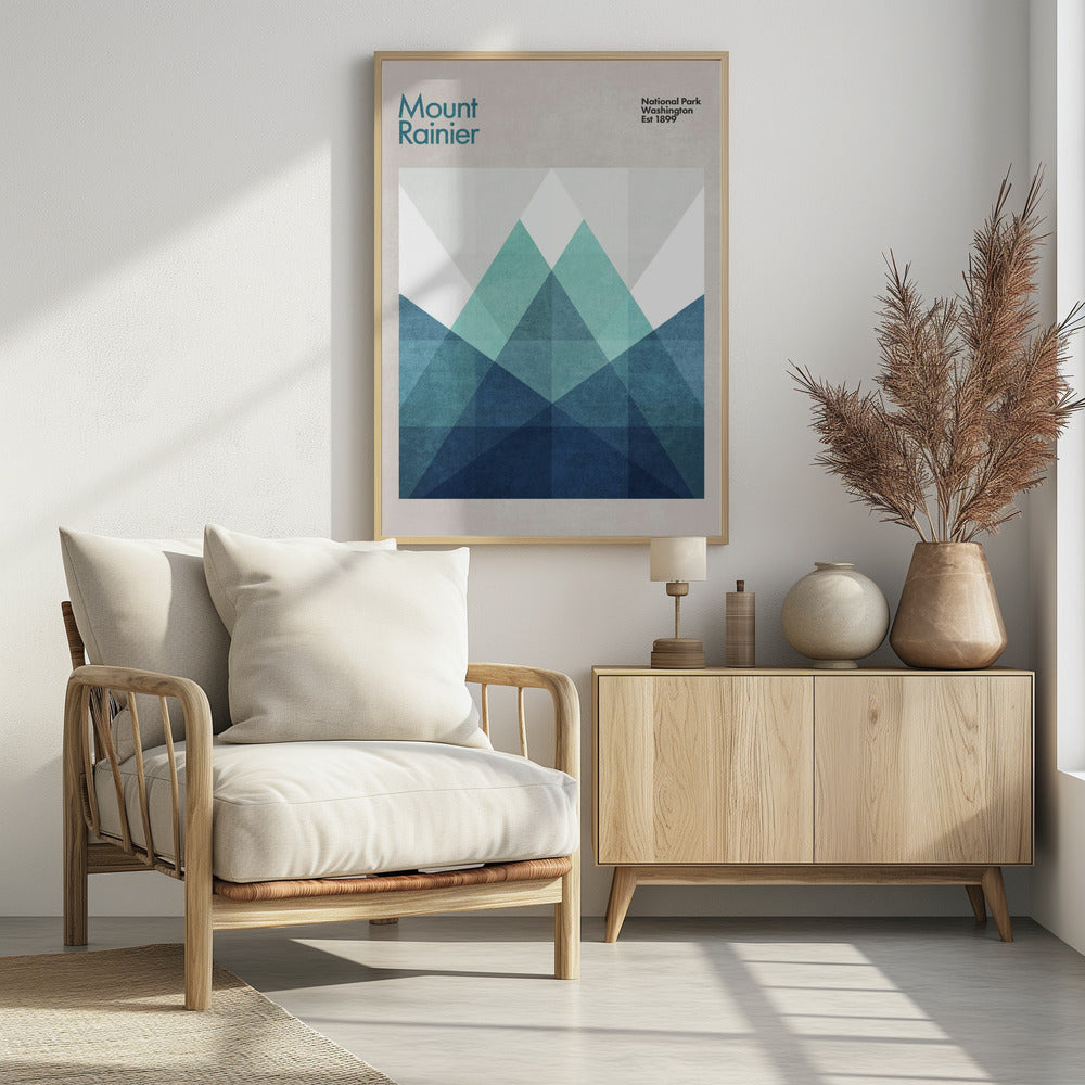 Geometrische Gipfel | Poster