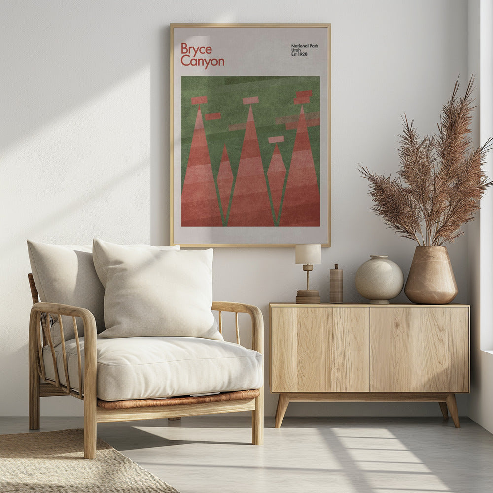Canyon Geometrie | Poster