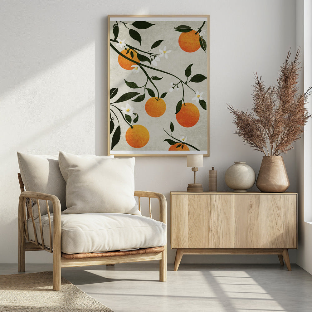 Oranges in Bloom | Poster