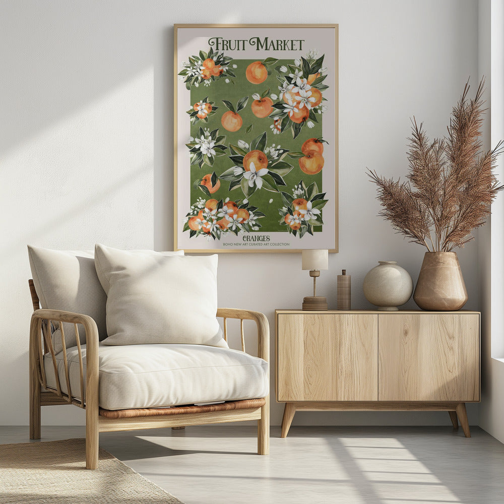Zitrusblütenernte | Poster