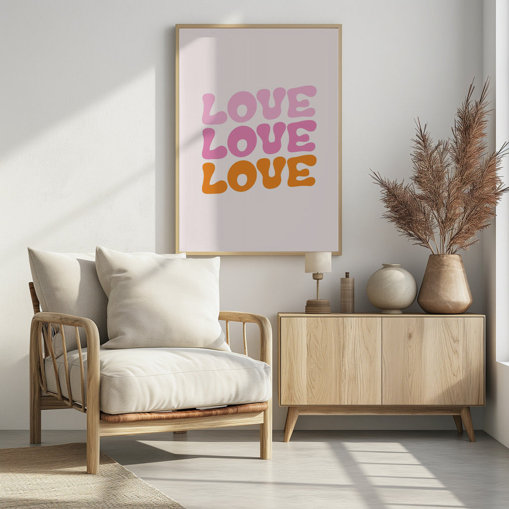 Retro Love | Poster