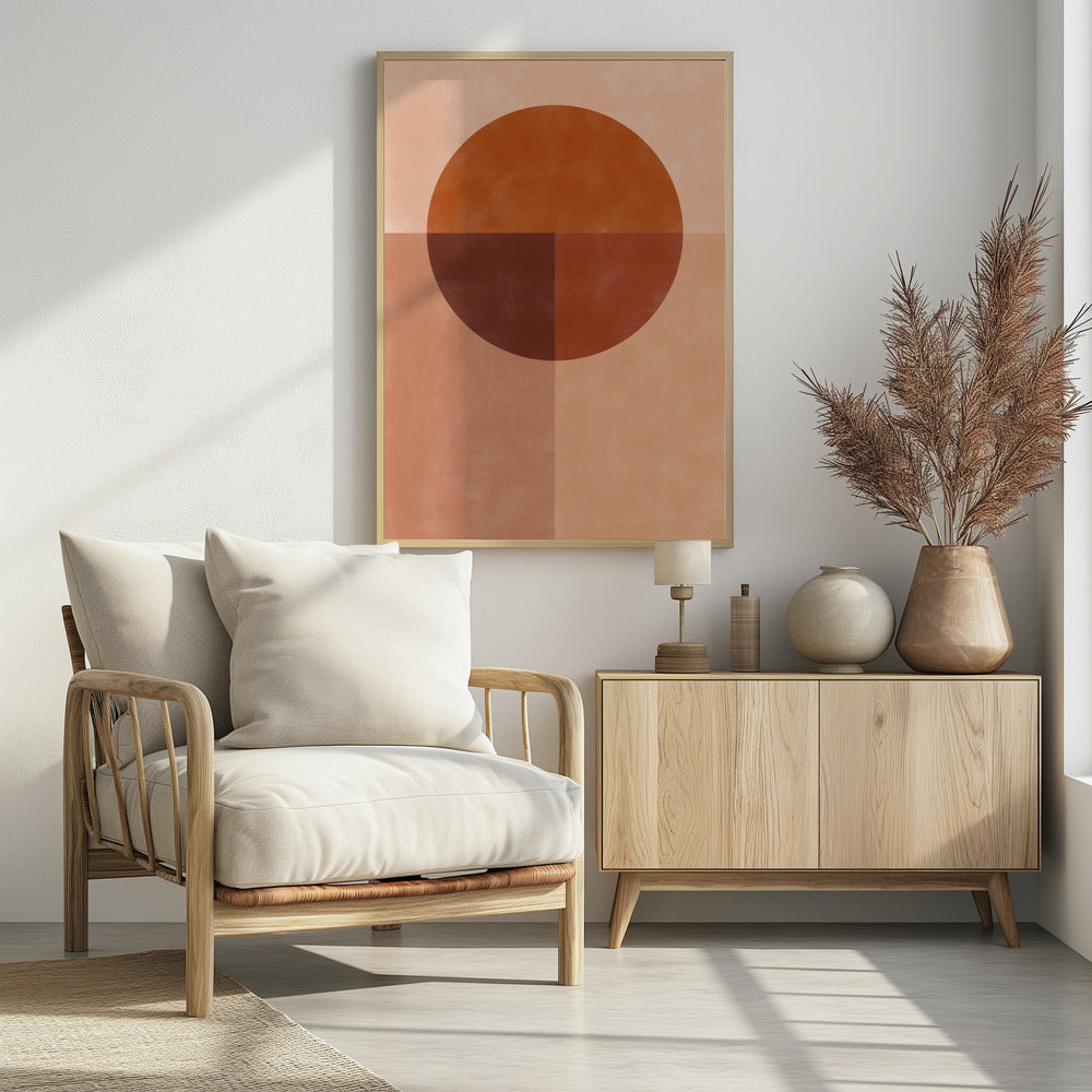 Erdtöne Balance | Poster
