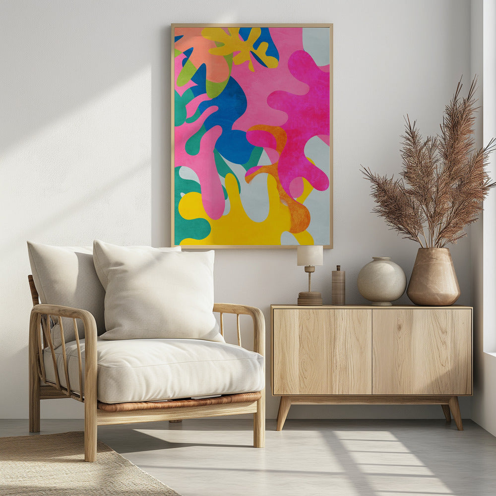 Matisse inspired cut out | Poster