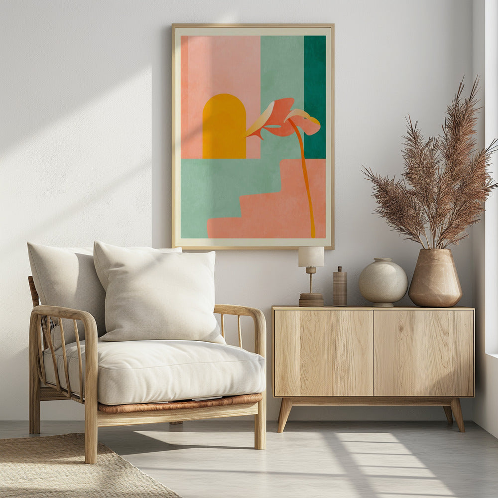 Spaces 3 Treppe | Poster
