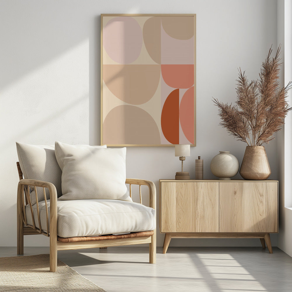 Mid Century Pastell 16 | Poster