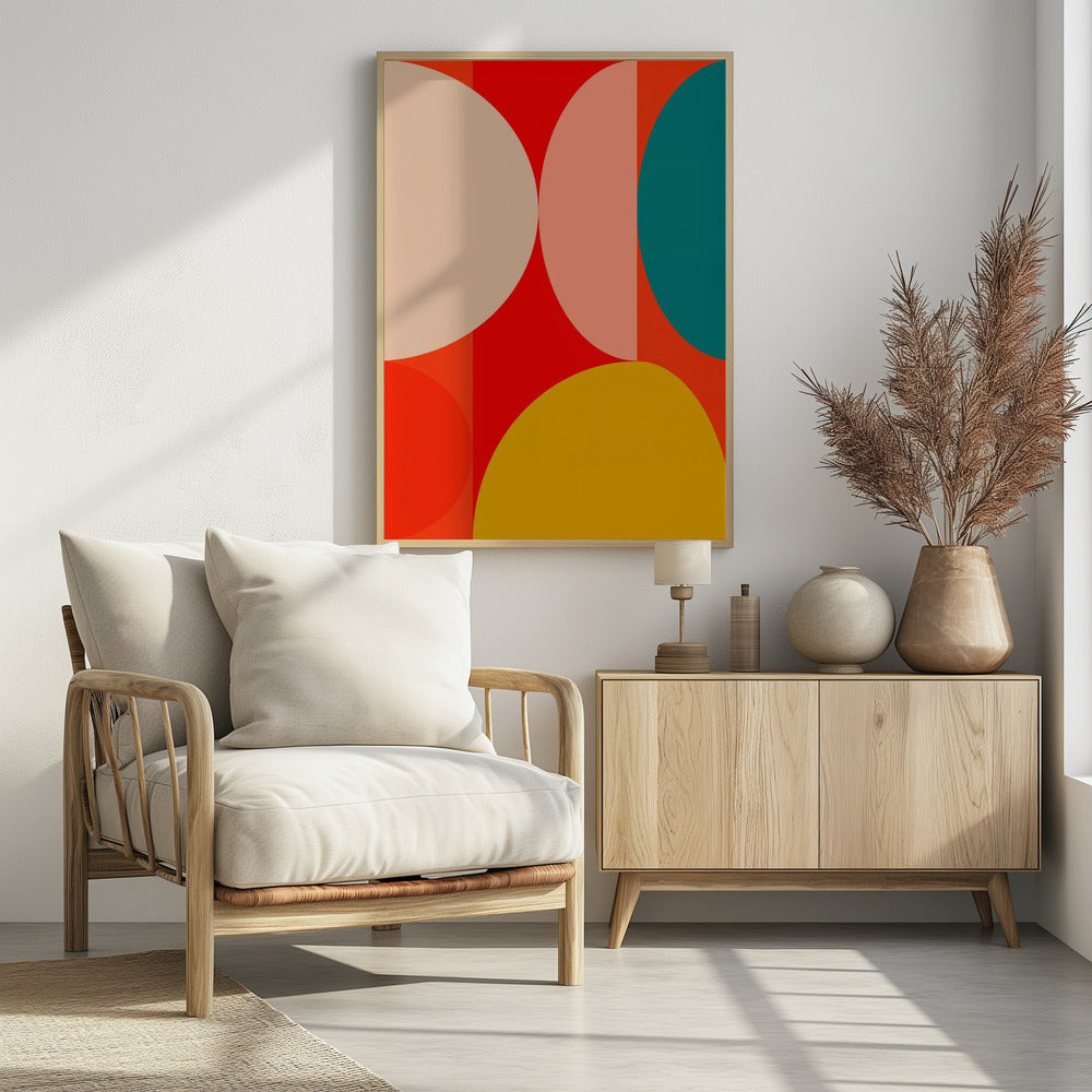 Mid Century Pastell 13 | Poster