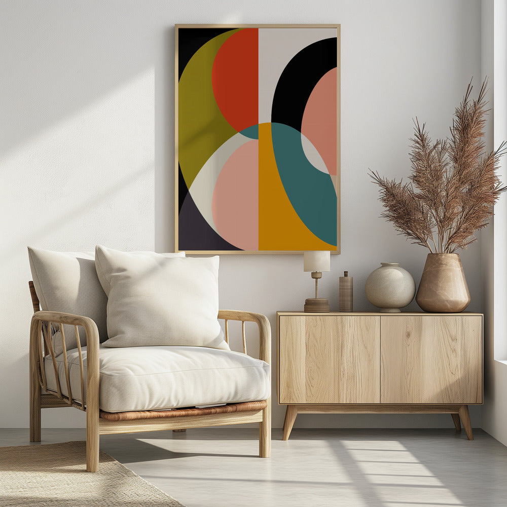 Mid Century Pastell 11 | Poster