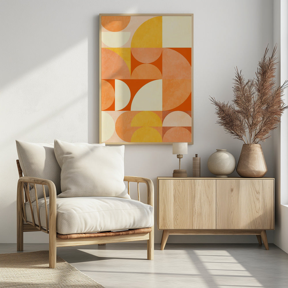 Frühlingsmitte Rhapsodie Orange 3 | Poster
