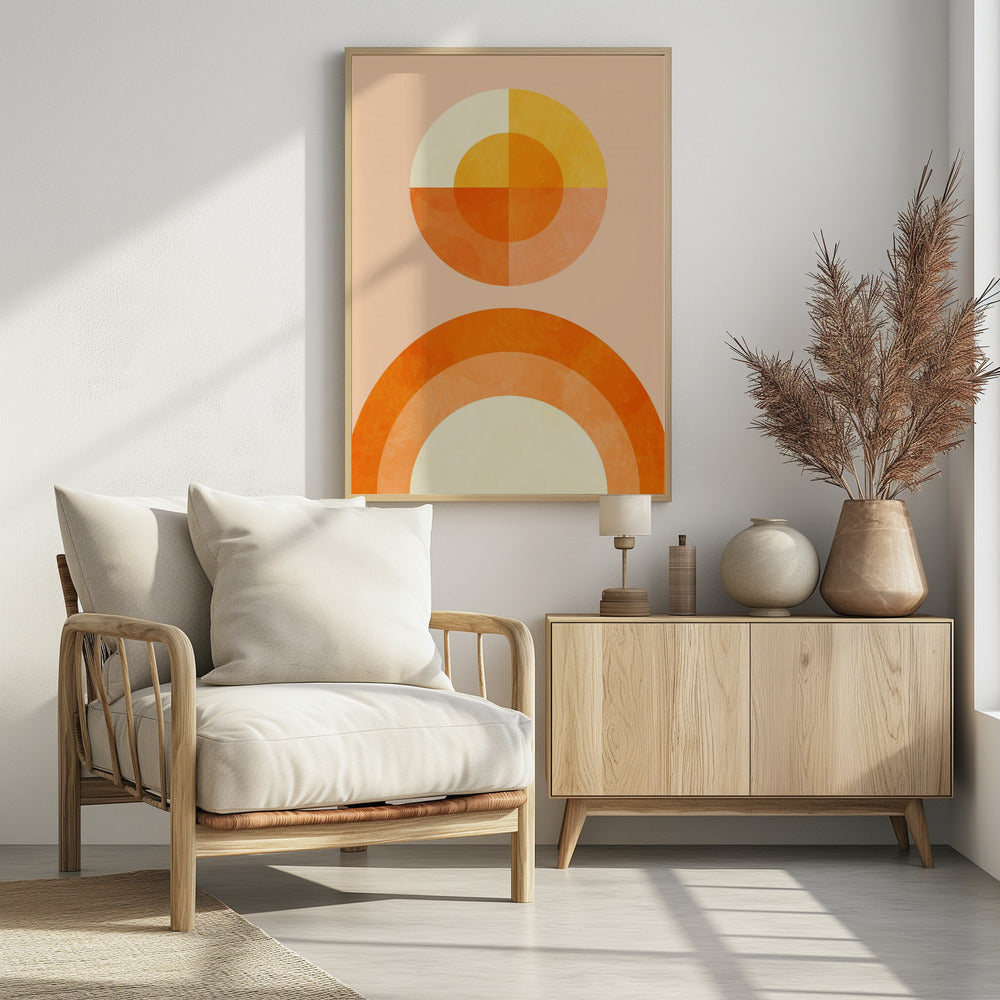 Frühlingsmitte Rhapsody Orange 2 | Poster