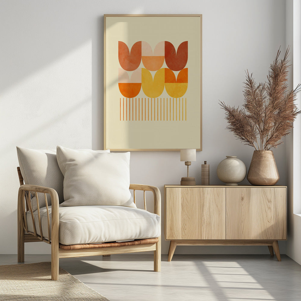 Spring Mid Rhapsody Orange 1 | Poster