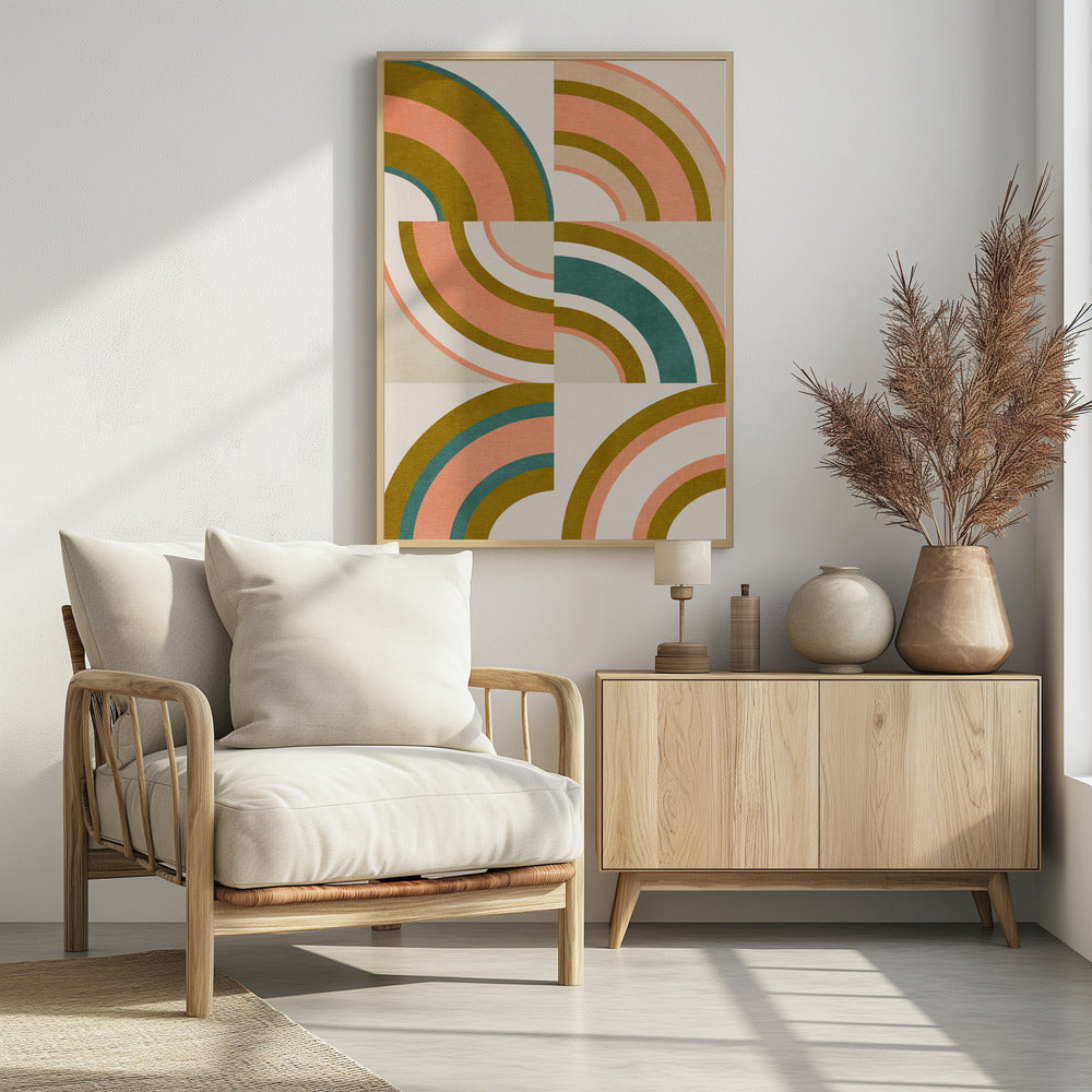 Regenbogensonnen 10 | Poster