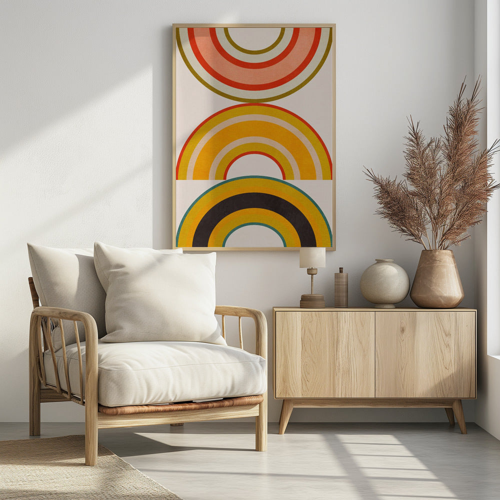 Regenbogensonnen 6 | Poster