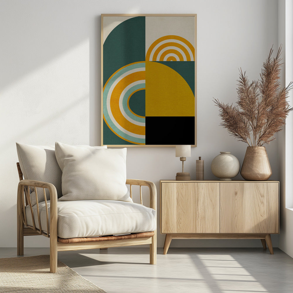 Regenbogen Plus Formen8 | Poster