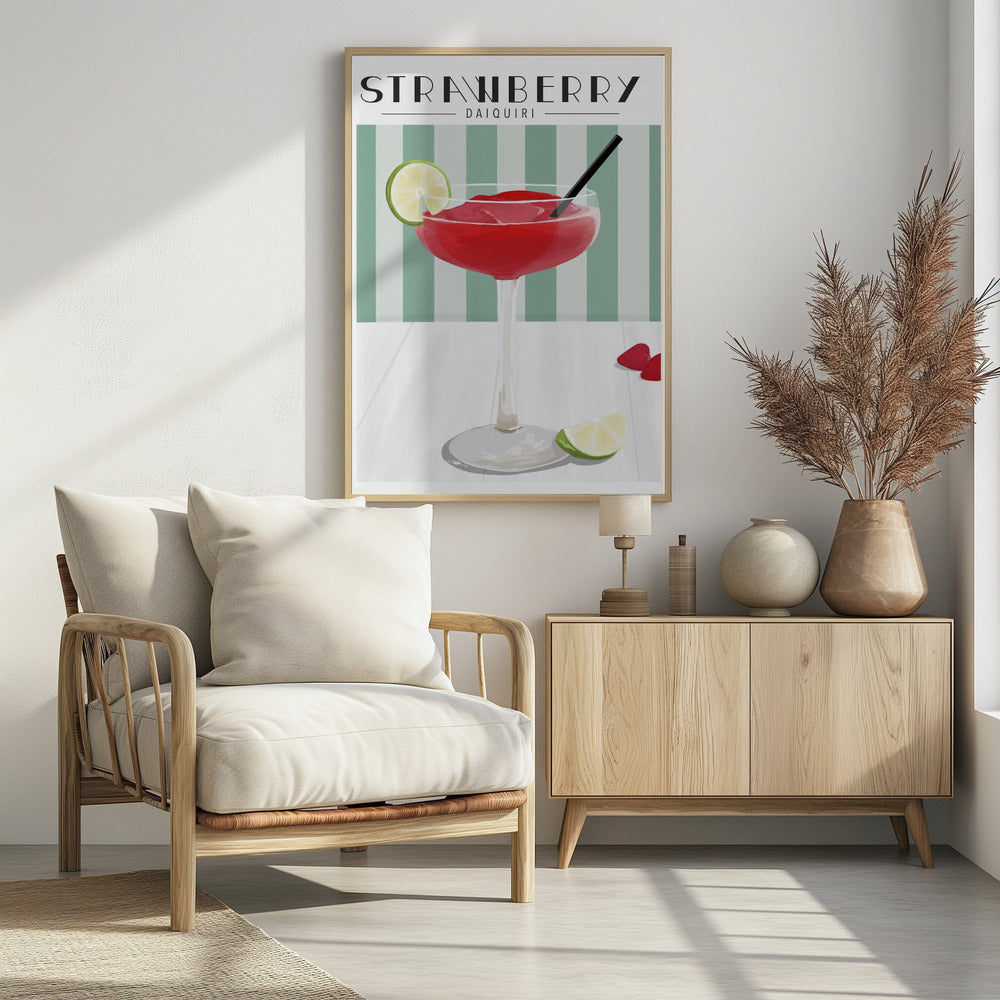 Erdbeer-Daiquiri | Poster