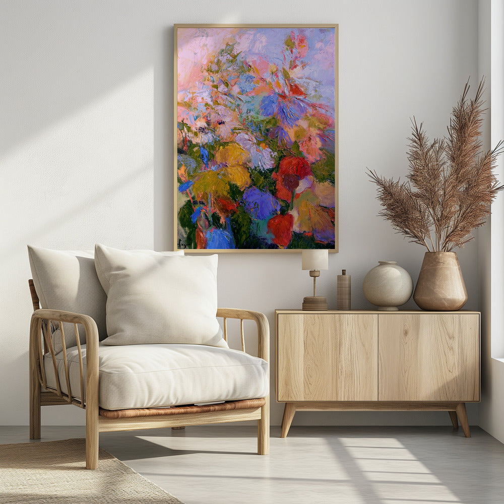 Vivid Colors And Delicate Petals | Poster