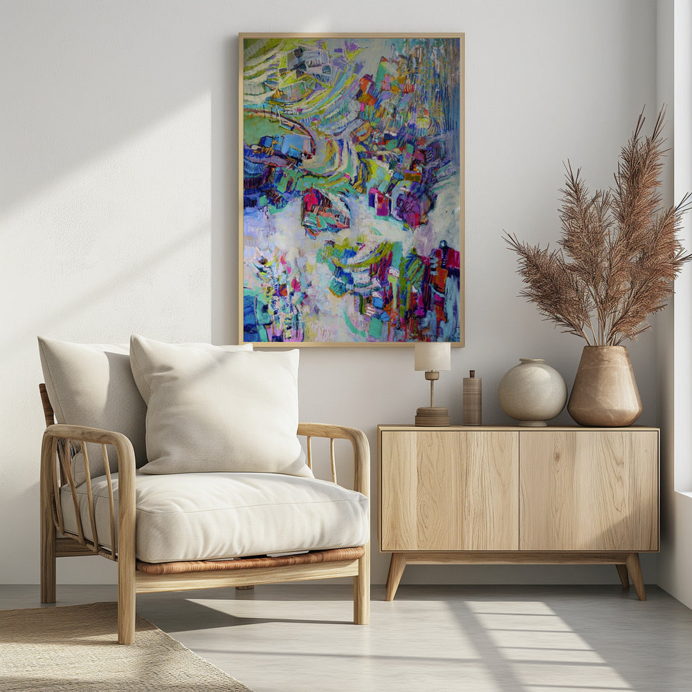 Lebendiger Wandteppich | Poster