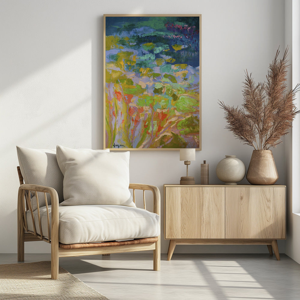Lebendige Seerosen | Poster