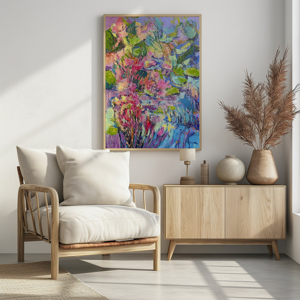 Lebendige Blumenträume | Poster