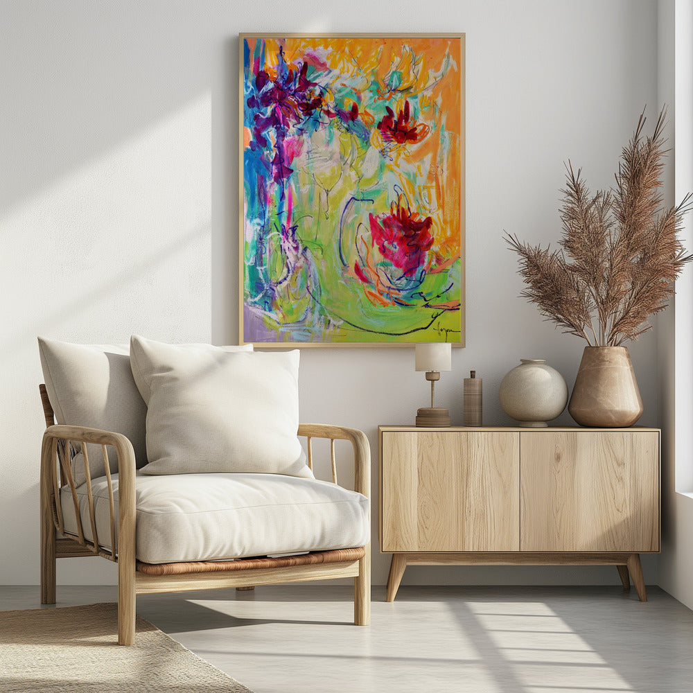 Lebendige Blüten | Poster