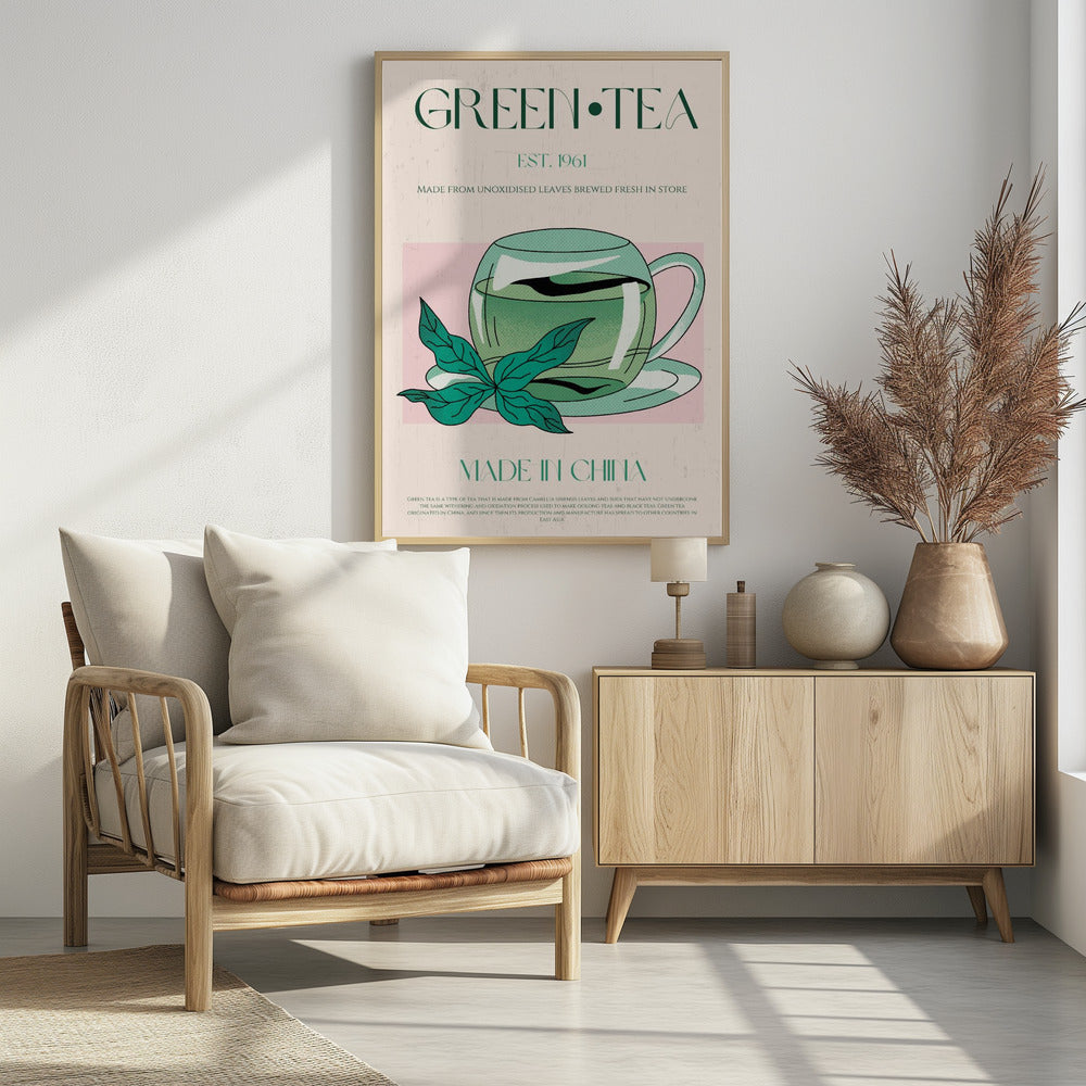 Ursprünge des Grünen Tees | Poster