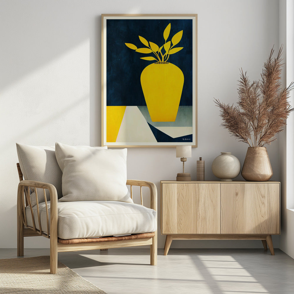 Die gelben Blumen | Poster