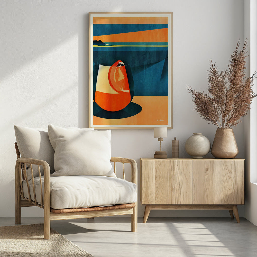 Negroni At Sunset | Poster