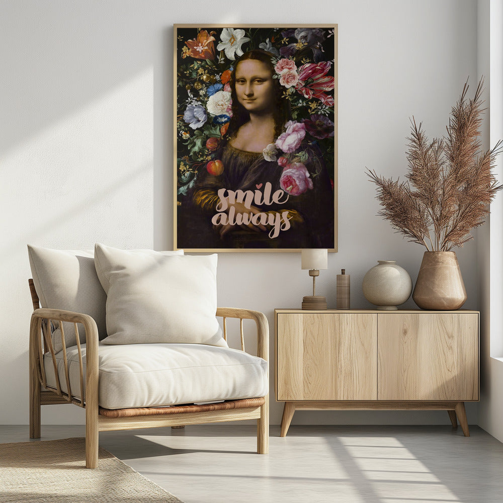Lächeln Sie immer, Mona Lisa | Poster