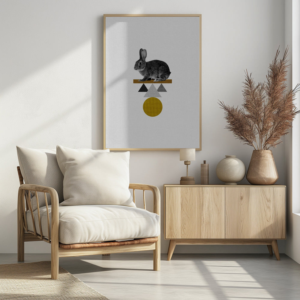 Tribal Rabbit | Poster
