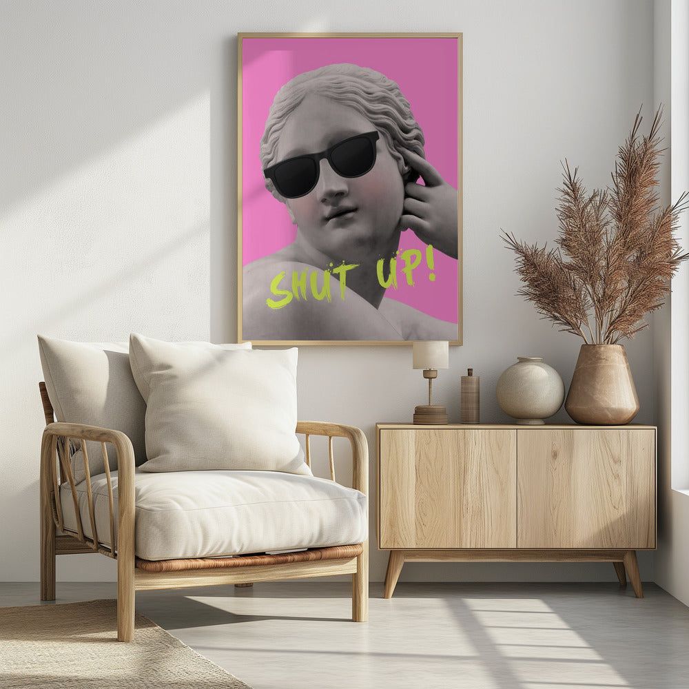 Shutuppinkyellow Ratioiso | Poster