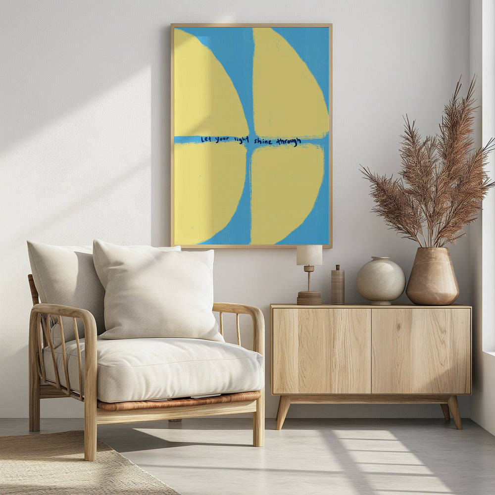 Strahlendes Fenster | Poster