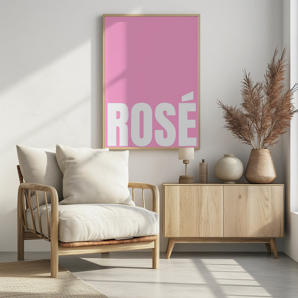 Pink Rosé Essence | Poster