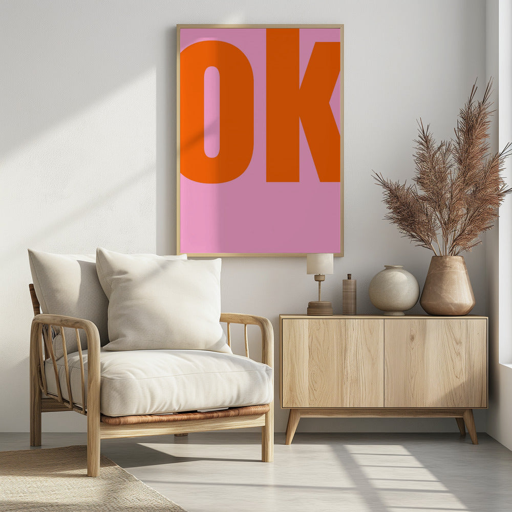 Bold Pink Statement | Poster