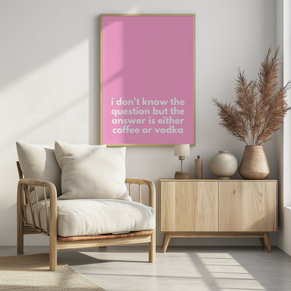 Entscheidungen auf Pink | Poster