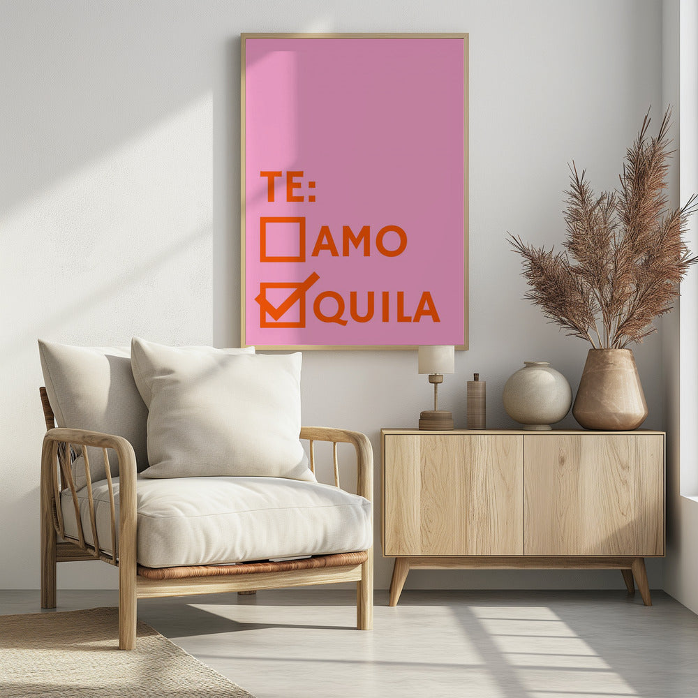 Tequila-Auswahl | Poster