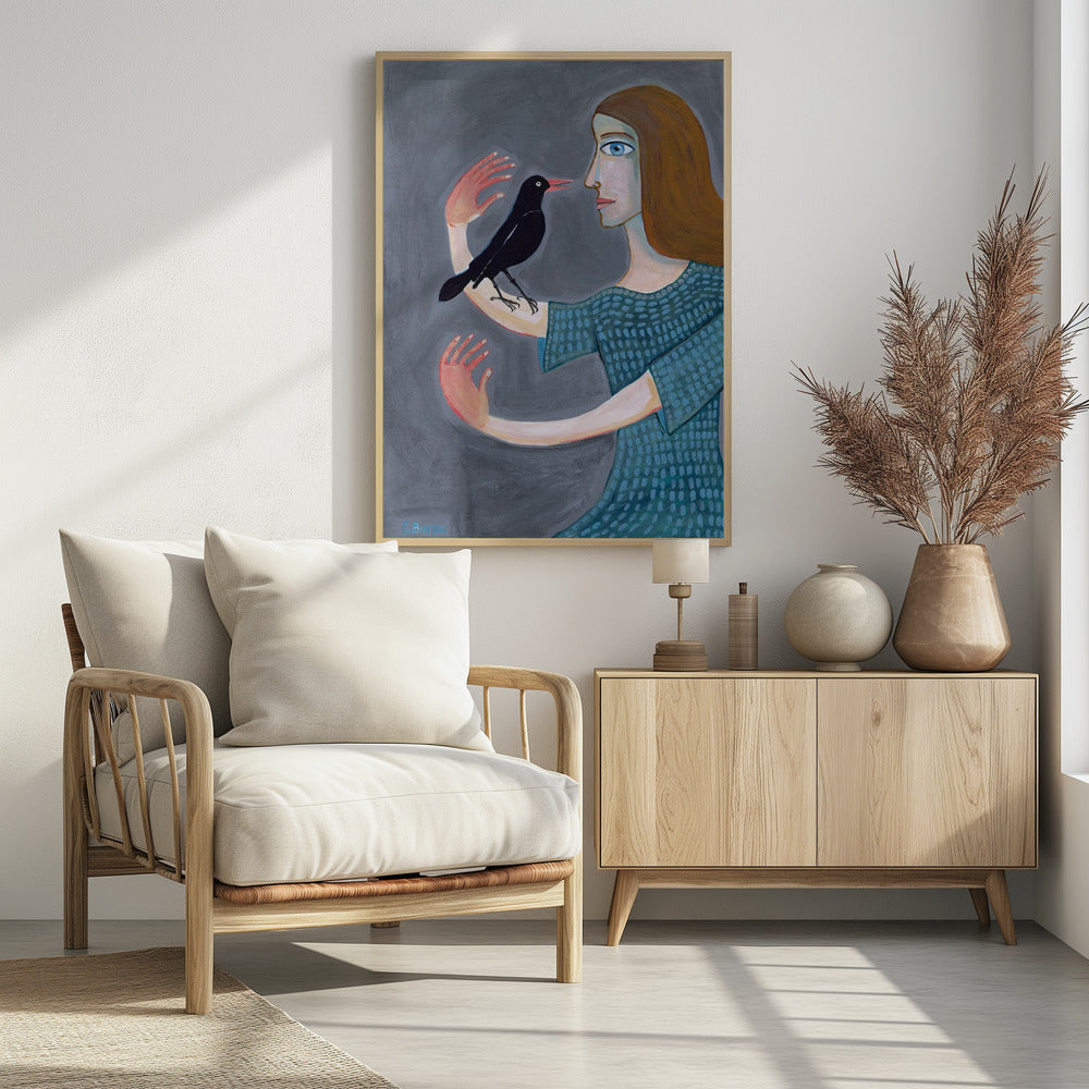 Dame mit zwei linken Händen | Poster
