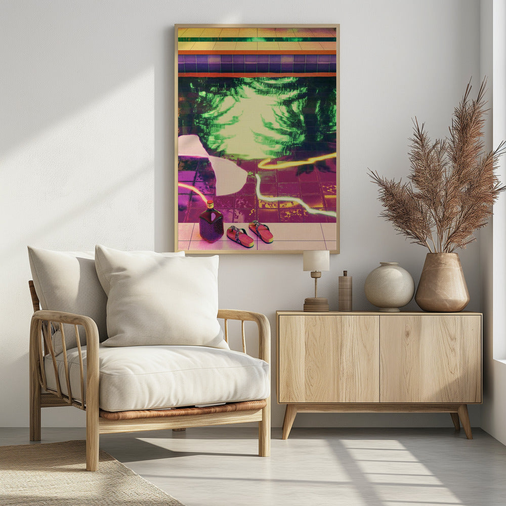 TROPICAL INDOOR POOL | Poster