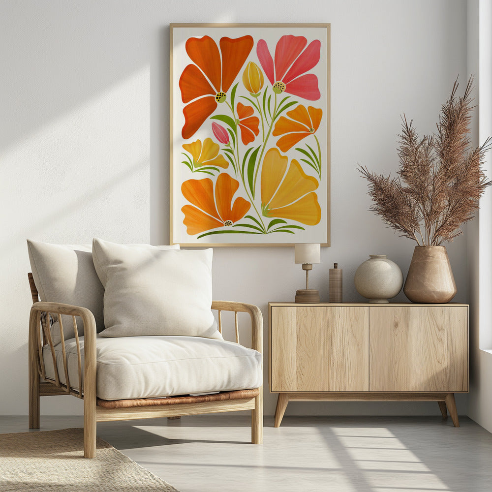Frühlingswildblumen | Poster