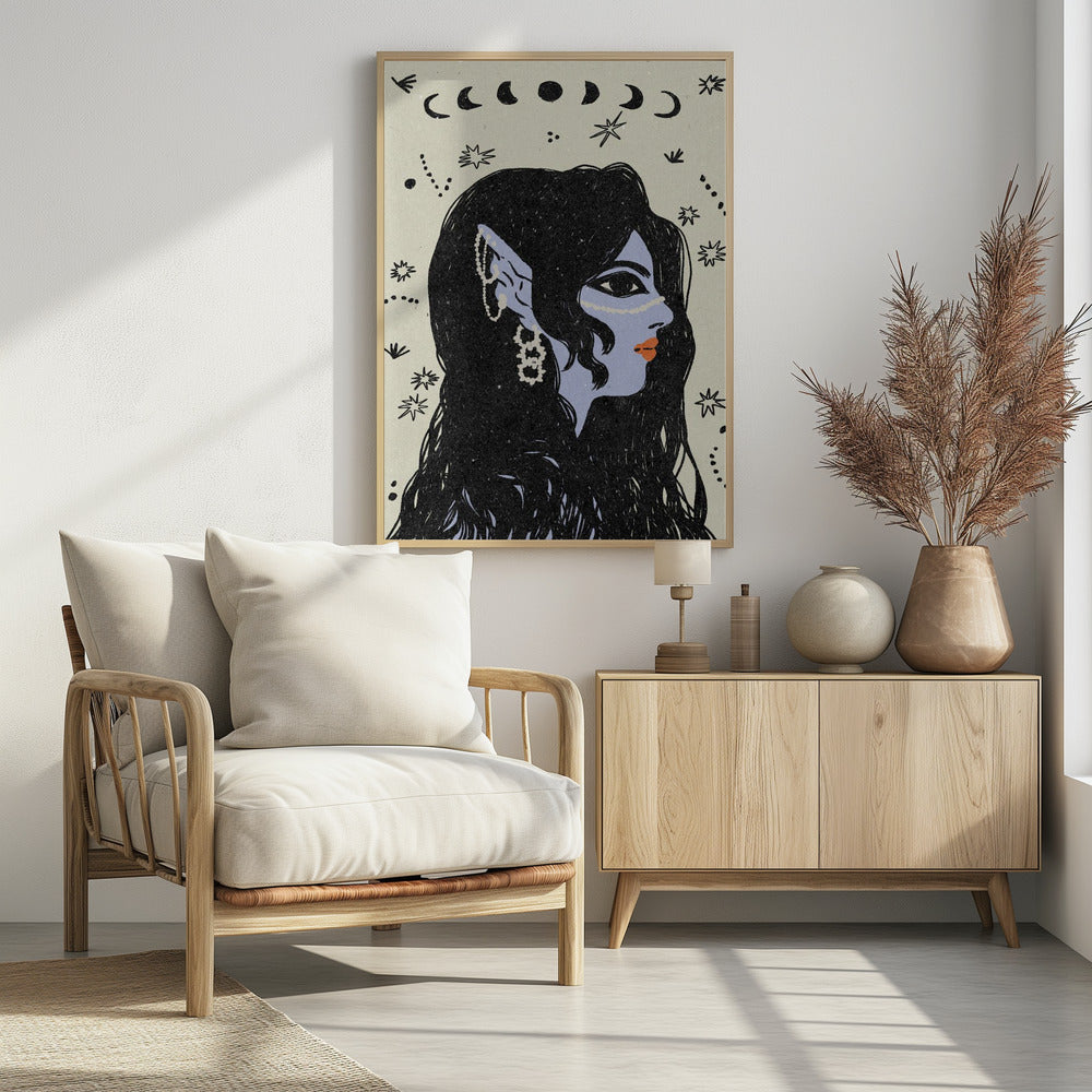 Portrait of a mermaid | Poster