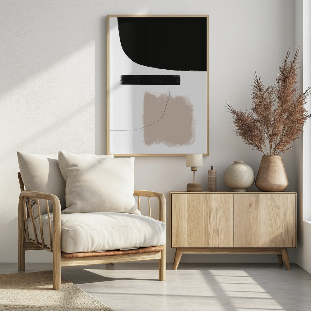 Minimalistisches Gleichgewicht | Poster