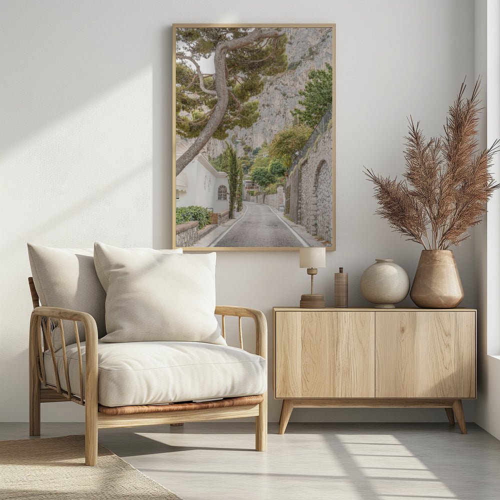 Streets of Capri | Poster
