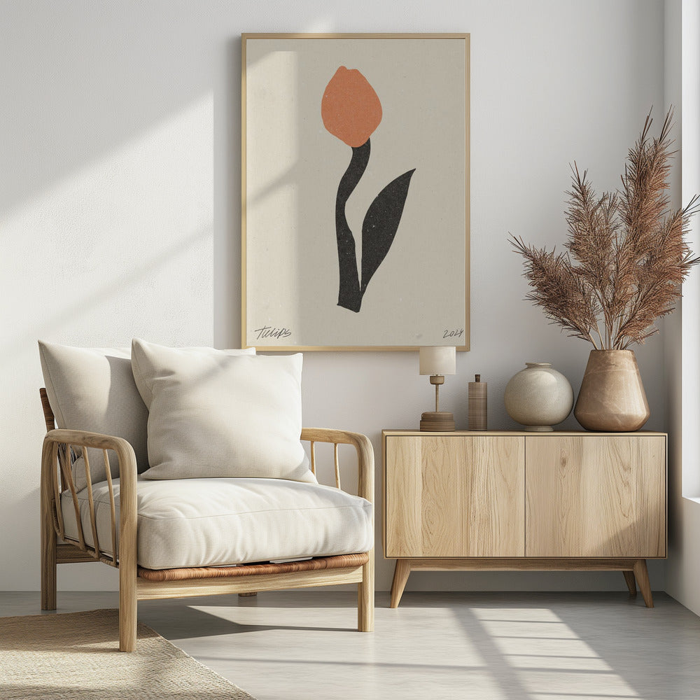 Moderne Blume 01 | Poster