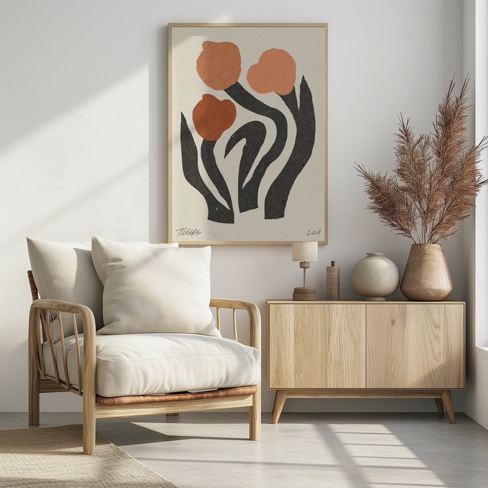 Moderne Blume 02 | Poster