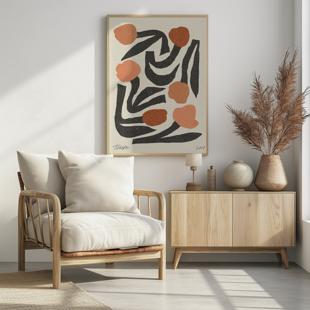 Moderne Blume 03 | Poster